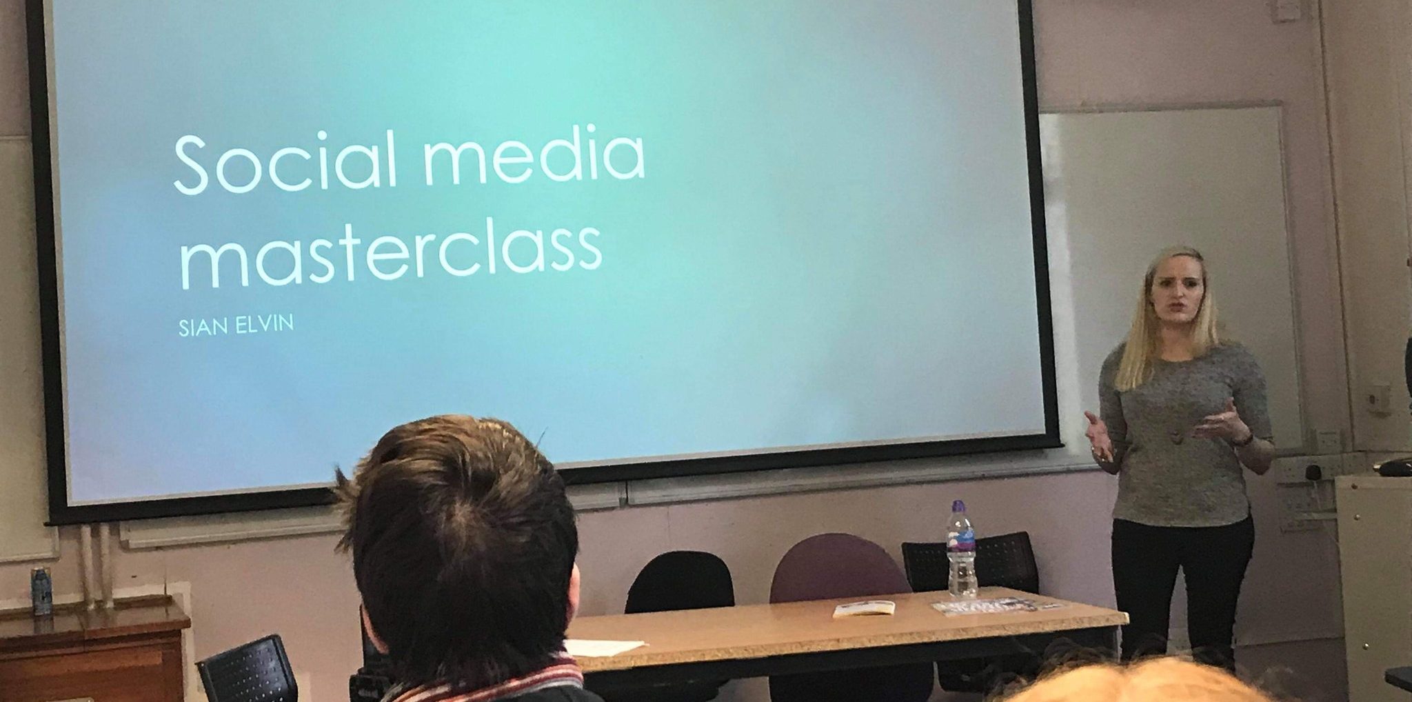 Running a social media masterclass at the Student Publication Association's National Conference in York